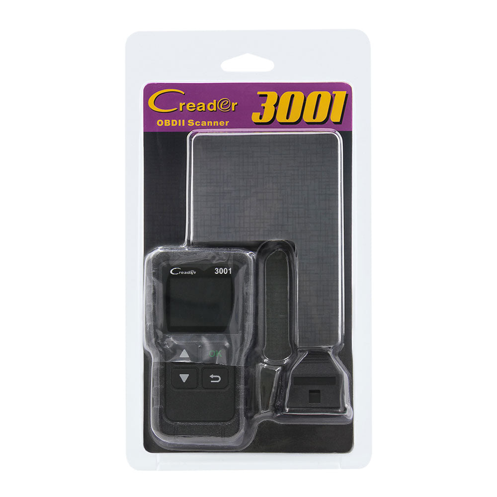Launch Creader CR3001 OBD2 Scanner — Professional Car Diagnostic Tool | Multi-Language Support