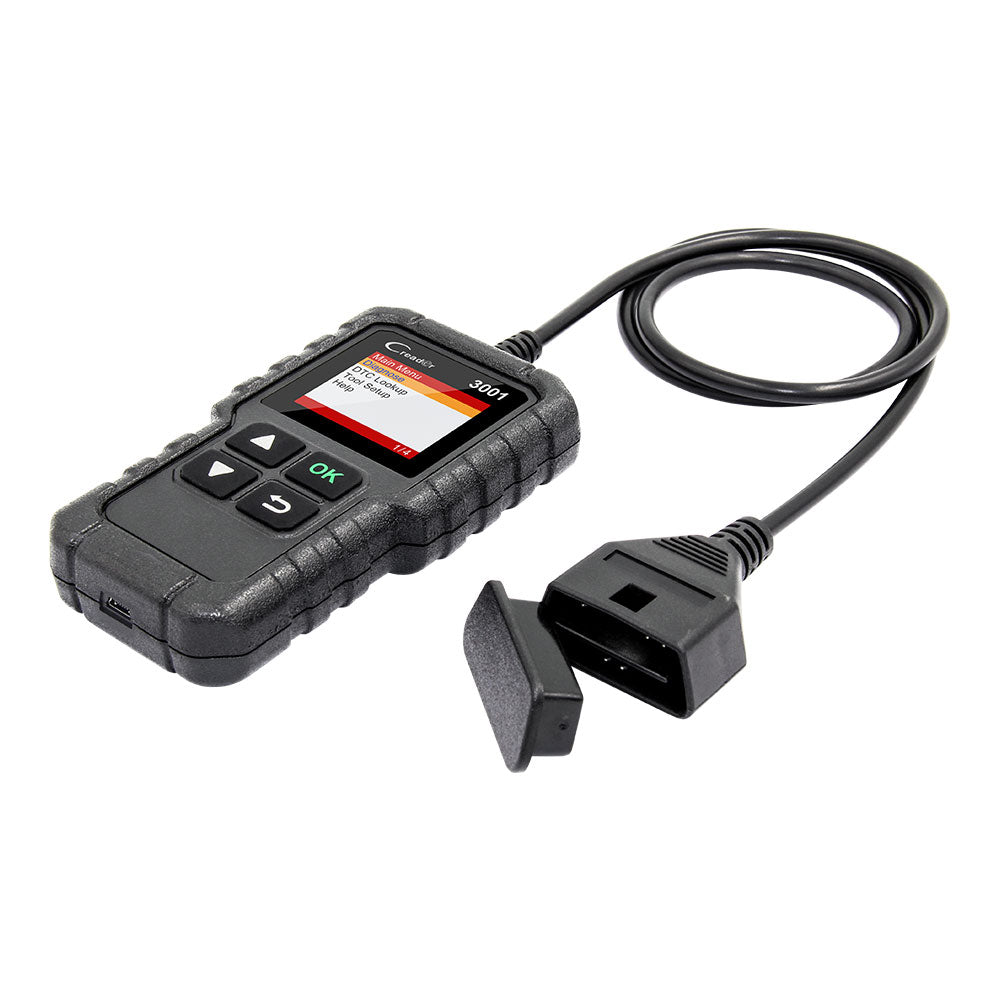 Launch Creader CR3001 OBD2 Scanner — Professional Car Diagnostic Tool | Multi-Language Support