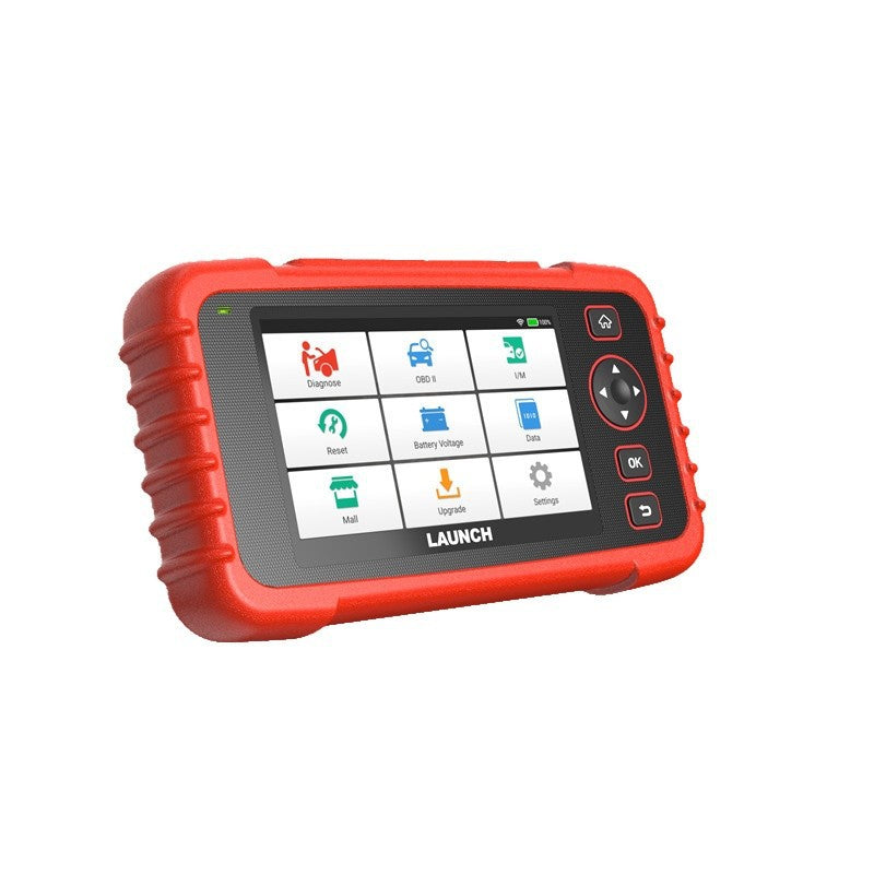 LAUNCH CRP123X 2.0 OBD2 Diagnostic Scanner – Engine, ABS, SRS, Transmission Diagnostic Tool | Android 8.1, 5” Touchscreen, 7 Reset Services, Lifetime Free WiFi Updates