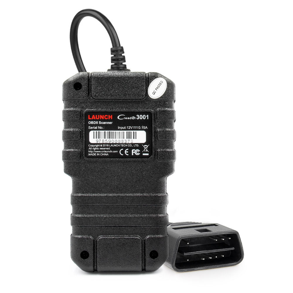 Launch Creader CR3001 OBD2 Scanner — Professional Car Diagnostic Tool | Multi-Language Support