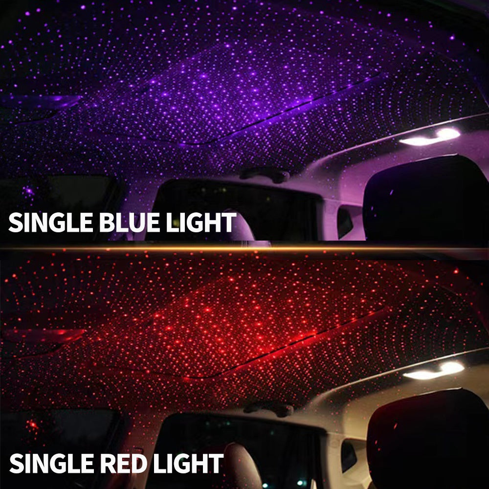 AMS Romantic LED Car Roof Lamp – Starry Projection Ambient Light