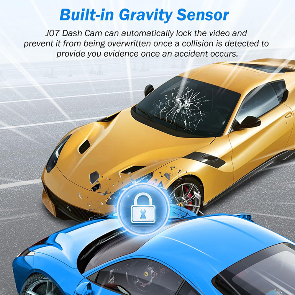 2025 3-Lens Car Dash Cam FULL HD TK309 – 1080P HD DVR, Night Vision, WiFi