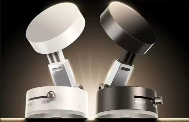 Foldable Magnetic Car Phone Holder Magsafe 360° Adjustable Vacuum Suction Cup Mount, Strong Magnet